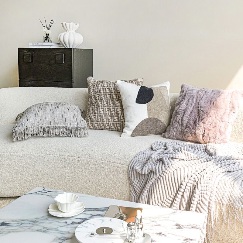 Vỏ Gối Tựa Lưng Sofa Cao Cấp Tông Nâu Tím Sang Trọng