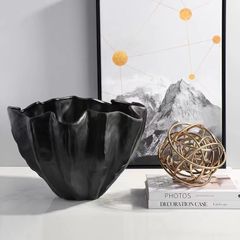 Tượng Dáng Khay Trang Trí Hình Lá Sen Decor