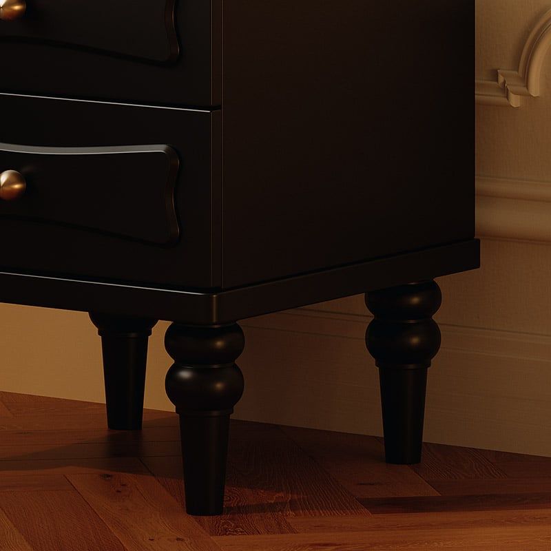 Tủ Đầu Giường Đơn Giản Phong Cách Vintage Mỹ Kiểu 2