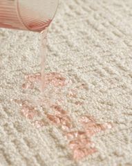 Thảm Trải Sàn Màu Trắng Bắc Âu Sợi Dệt Nổi Tam Giác Chống Thấm