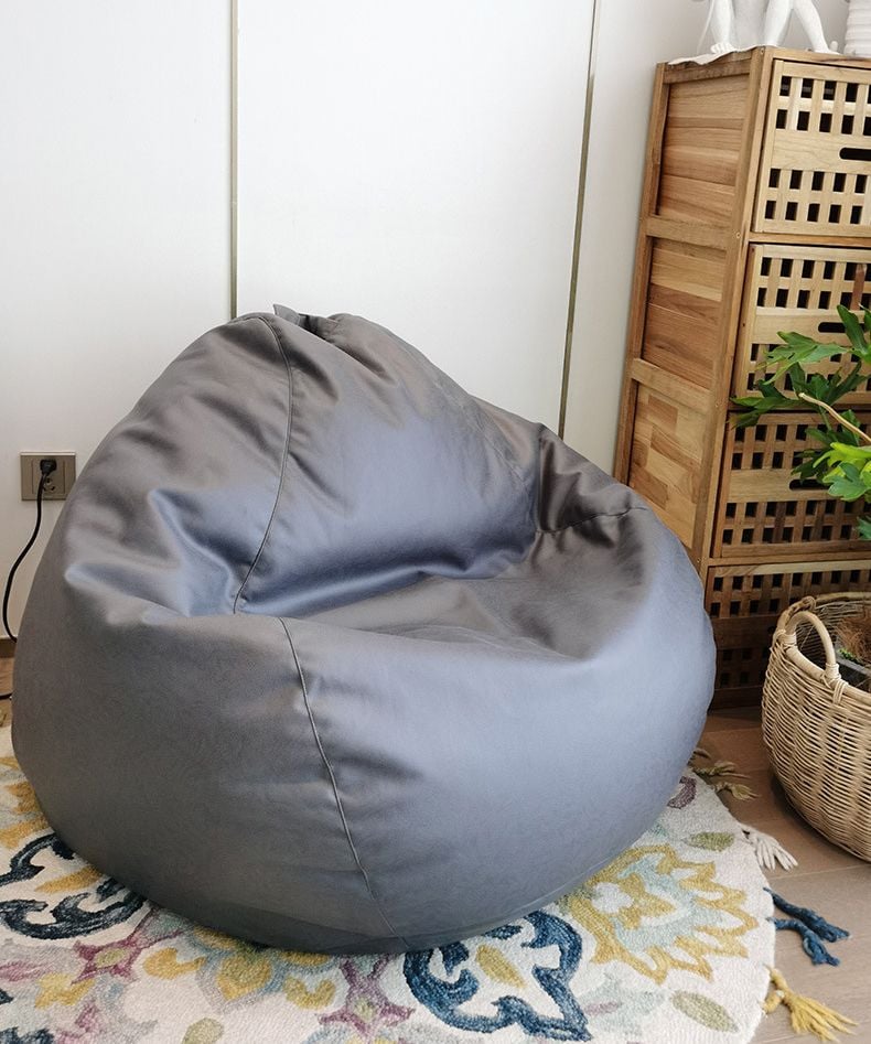 Ghế Lười Túi Đậu Da PU Chống Thấm Chống Bẩn 100x120cm