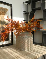 Hoa Lụa Giả Trang Trí Cành Hoa Setaria