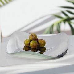 Khay Kim Loại Trang Trí Trái Cây Để Bàn