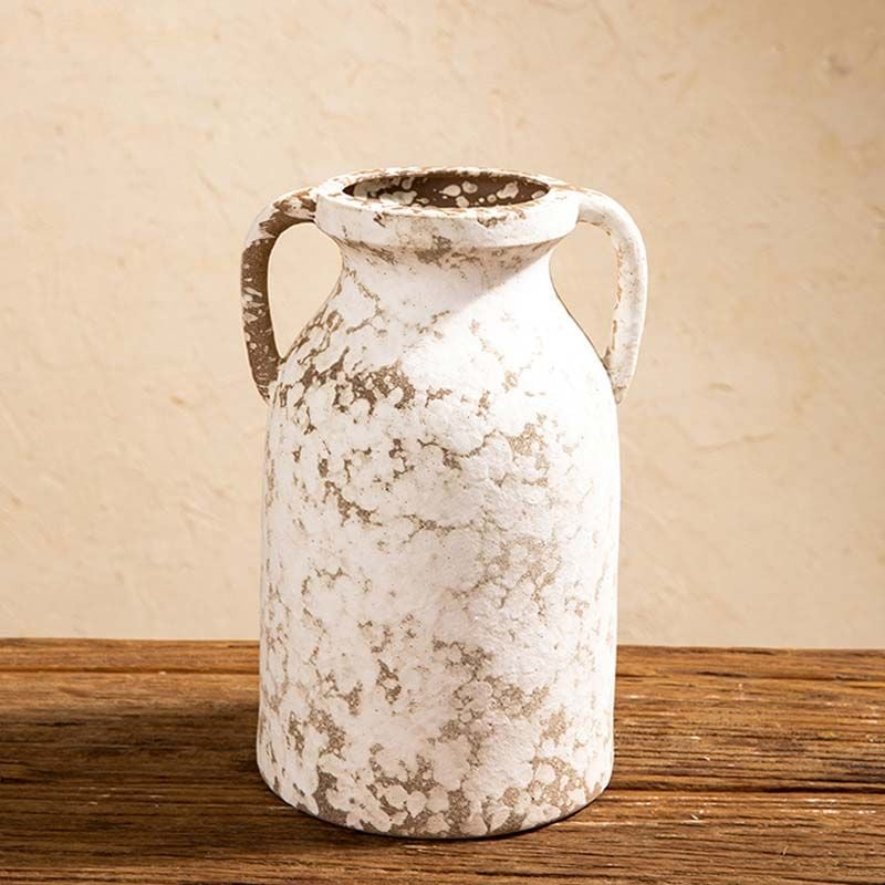 Bình Hoa Trang Trí Gốm Sứ Phong Cách Wabi Sabi