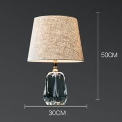 Đèn Bàn Pha Lê K9 Cho Biệt Thự Sang Trọng Đèn Phòng Ngủ Cao Cấp