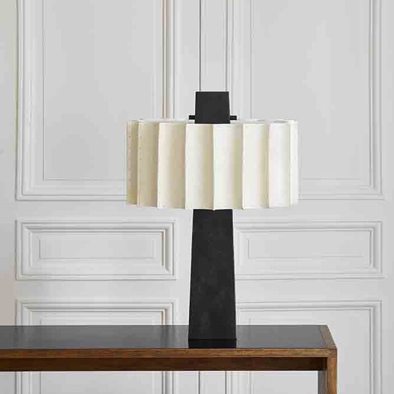 Đèn Bàn Hình Xếp Sọc Phong Cách Vintage