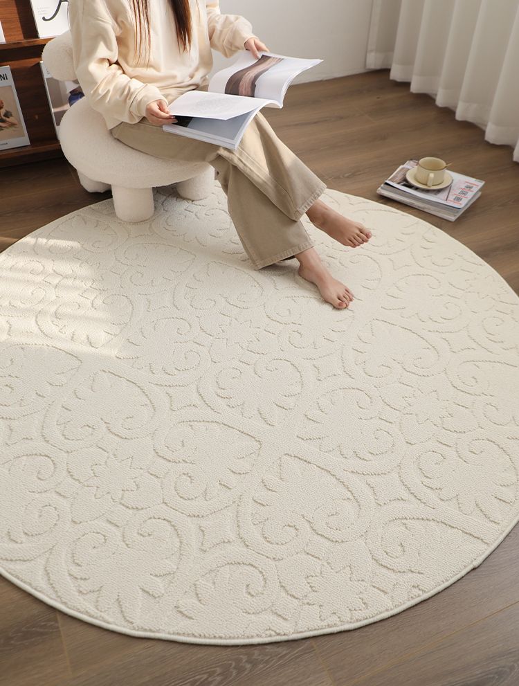 Thảm Tròn Dệt Sợi 3D Trillian - 02