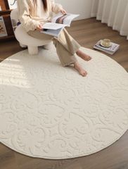 Thảm Tròn Dệt Sợi 3D Trillian - 02