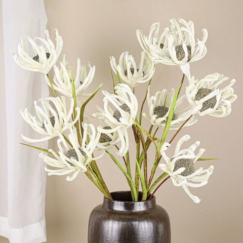 Nhành Hoa Hướng Dương 4 Hoa EVA Cổ Điển Phong Cách Châu Âu