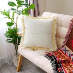 Vỏ Gối Tựa Lưng Lông Mềm Cao Cấp Passion