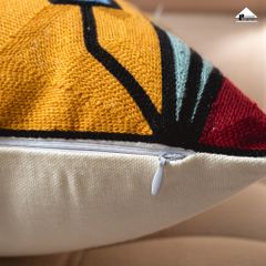 Vỏ Gối Sofa Trang Trí Phòng Khách Linen Thêu Tranh Van Gogh