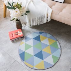 Thảm Tròn Thảm Trang Trí Nhung Nỉ Họa Tiết In Hình 3D PA9185