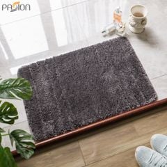 Thảm Lau Chân Trơn Màu Họa Tiết Hình Học Laser Malismus