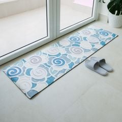 Thảm Bếp PVC Chống Thấm Chống Trơn Trượt Họa Tiết Núi Biển