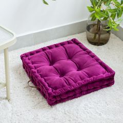 Đệm Ngồi Nhung Hà Lan Bông Mềm Mại