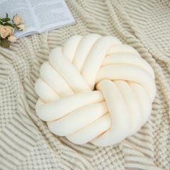 Gối Đệm Trang Trí Tựa Lưng Phòng Khách Giường Ngủ Đan 3 Sóng