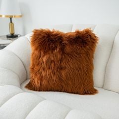 Vỏ Gối Tựa Lưng Lông Mềm Cao Cấp Passion