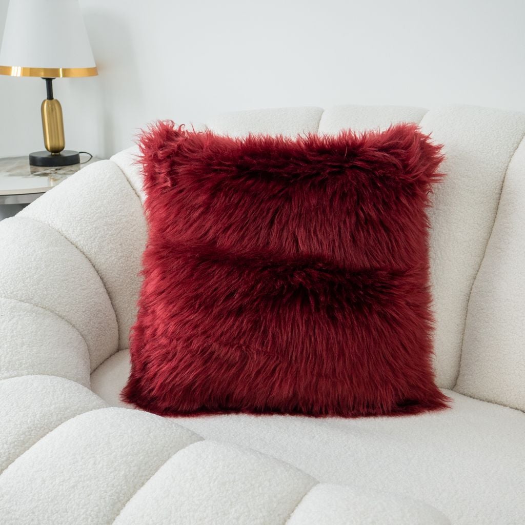 Vỏ Gối Tựa Lưng Lông Mềm Cao Cấp Passion