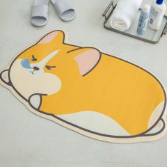 Thảm Da Diatomaceous Hoạt Hình Chống Trơn Trượt