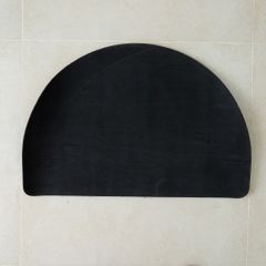 Thảm Bán Nguyệt Trang Trí Cửa Ra Vào Da Lộn Thấm Hút Nhanh Thảm Nhà Tắm