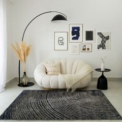 Thảm Thổ Nhĩ Kỳ Cao Cấp Trang Trí Họa Tiết Vòng Xoáy Tròn