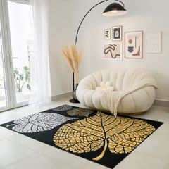 Thảm Nhung Nỉ Trang Trí Thảm Bali Nhung Họa Tiết Cổ Điển Sang Trọng