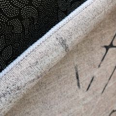 Thảm Nhung Nỉ Trải Sàn Trang Trí Phòng Khách Kim Cương Ánh Vàng