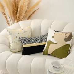 Set 3 Vỏ Gối Tựa Lưng Hiện Đại - Set 9
