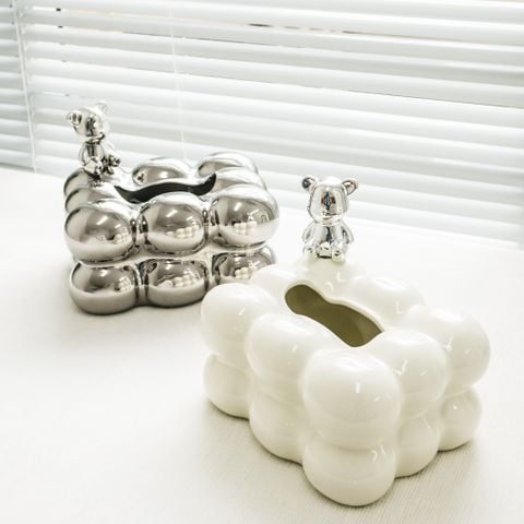 Hộp Khăn Giấy Marshmallow Sang Trọng