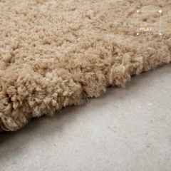 Thảm Lau Chân Mềm Đặt Dưới Chân Giường Trơn Màu