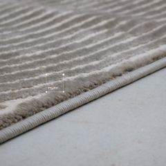 Thảm Lông Sợi Ngắn Dệt Sợi Điểm Sóng Tròn