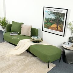 Ghế Armchair Phong Cách Châu Âu Tay Cầm Dệt Sợi Sọc Antibes Chair
