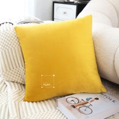Set Vỏ Gối Tựa Lưng Sofa Dệt Gấm Màu Nổi Họa Tiết Chiếc Lá