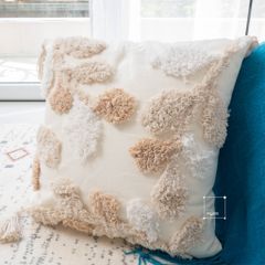 Vỏ Gối Tựa Lưng Sofa Bohemian Dệt Hoa Nổi