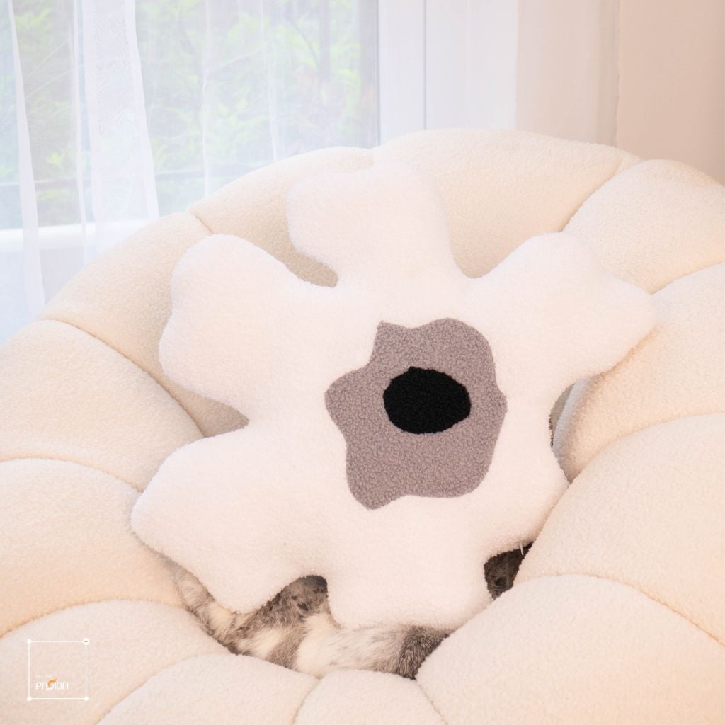 Gối Trang Trí Phòng Khách Đệm Tựa Hoa Mặt Trời