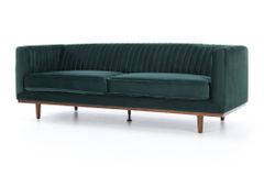 Ghế Sofa Madison Tông Xanh Nhiệt Đới