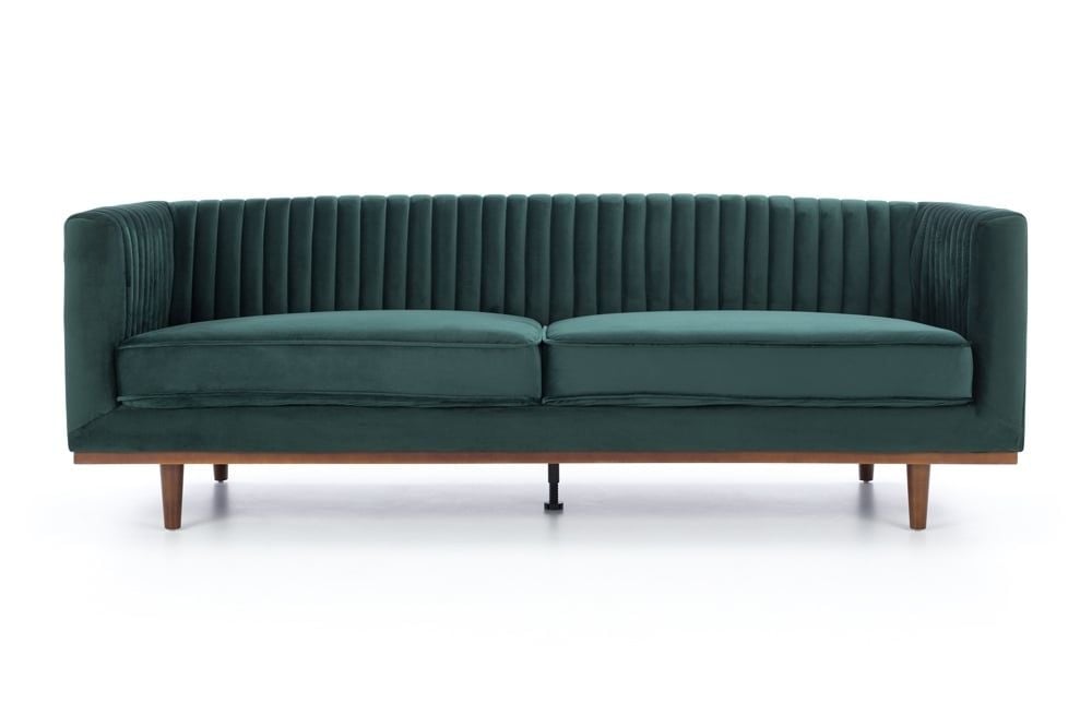Ghế Sofa Madison Tông Xanh Nhiệt Đới