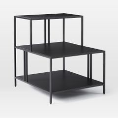 Bàn Trà Sắt Phối Gỗ Tối Giản Hiện Đại