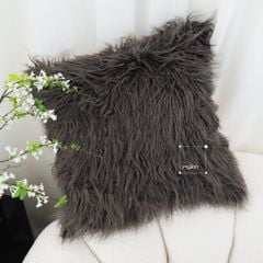 Set Vỏ Gối tựa lưng lông cừu dài sang trọng
