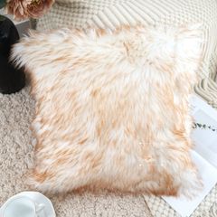 Set Vỏ Gối Tựa Lưng Sofa Linen Dệt Nổi Họa Tiết Hoa Vàng Xanh