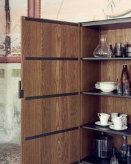 Tủ Sideboard Gỗ Tần Bì Mặt Đá Gardinia