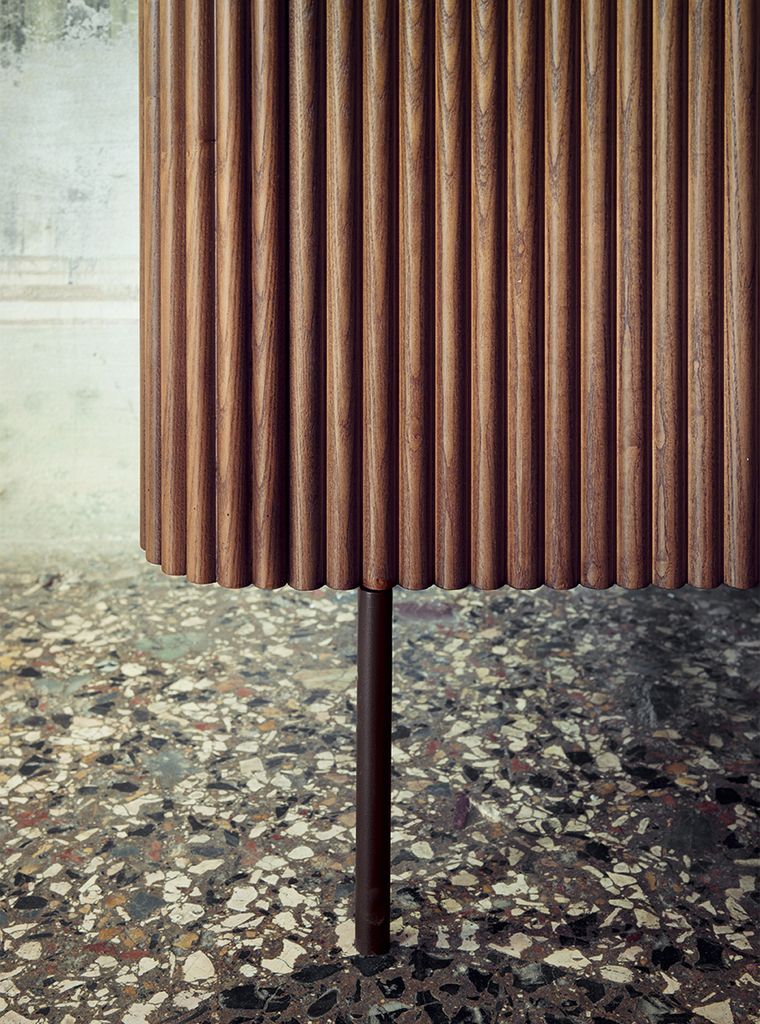 Tủ Sideboard Gỗ Tần Bì Mặt Đá Gardinia