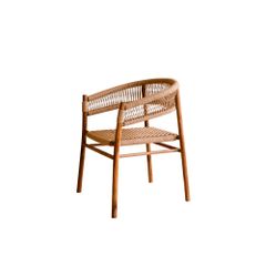 Ghế Gỗ Tần Bì Đan Dây Dù Rory