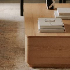 Bàn Trà Trang Trí Phòng Khách Kiểu Tủ 4 Ngăn Kéo