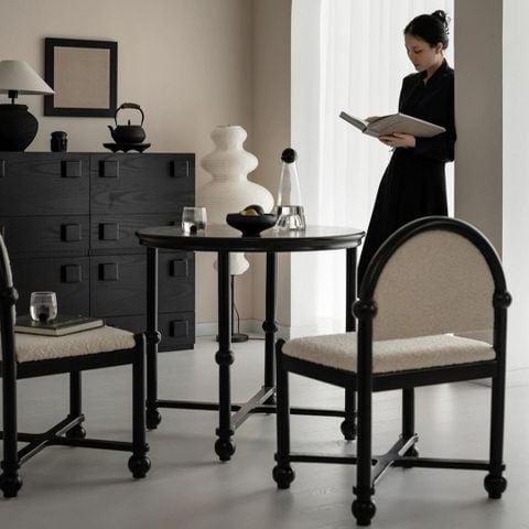 Bàn Tròn Décor Phong Cách Indochine