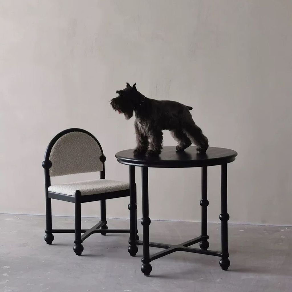 Bàn Tròn Décor Phong Cách Indochine