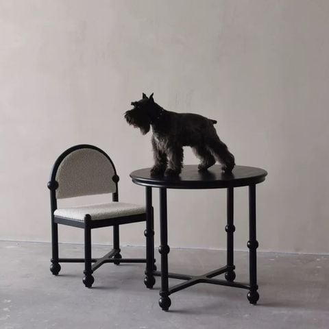 Bàn Tròn Décor Phong Cách Indochine