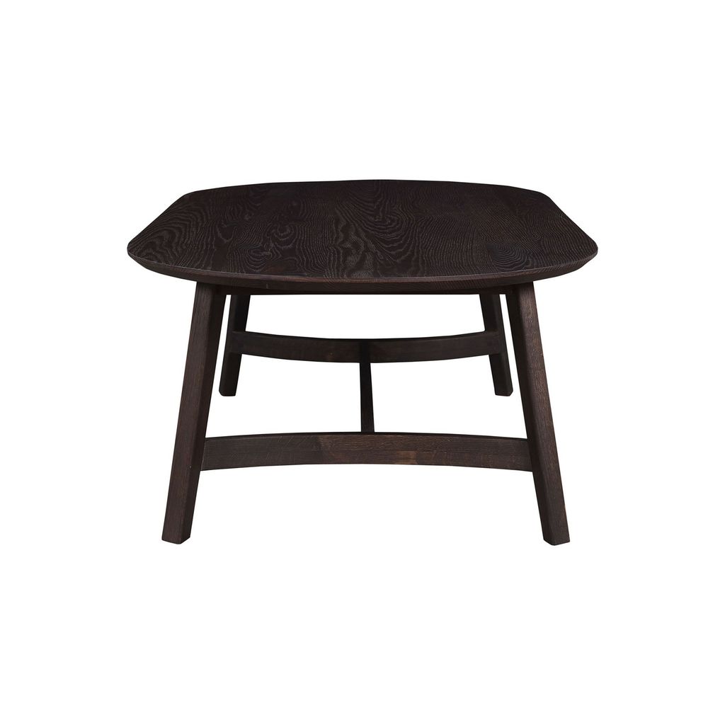 Bàn Trà Gỗ Hình Ovan