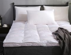 Tấm Làm Mềm Nệm Lông Ngỗng 2 Lớp Khách Sạn