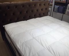 Tấm Làm Mềm Nệm Lông Ngỗng 2 Lớp Khách Sạn